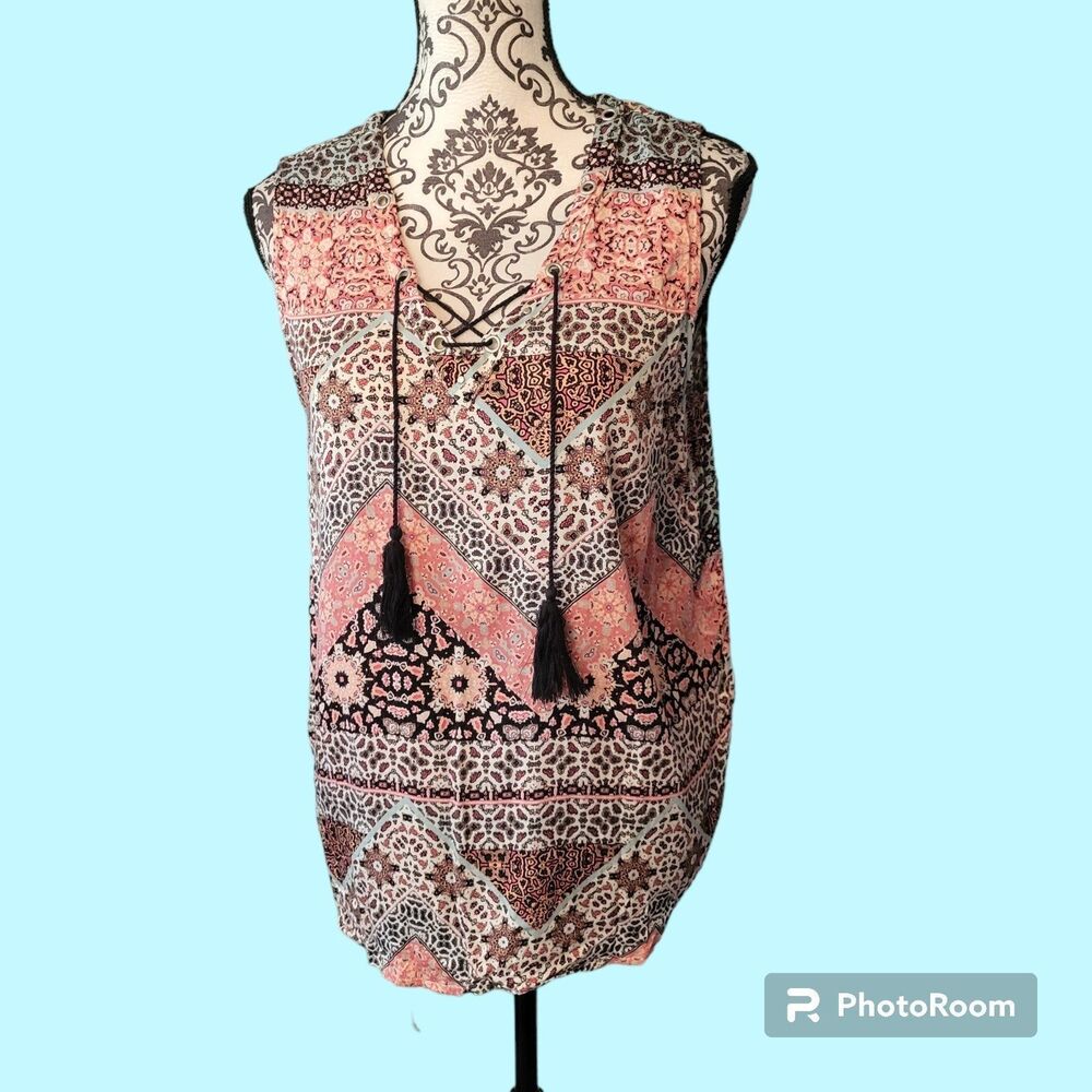 Tribal boho top